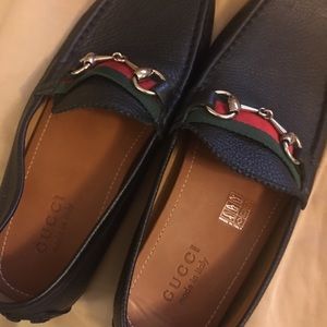 GUCCI Loafers Black, Size 9